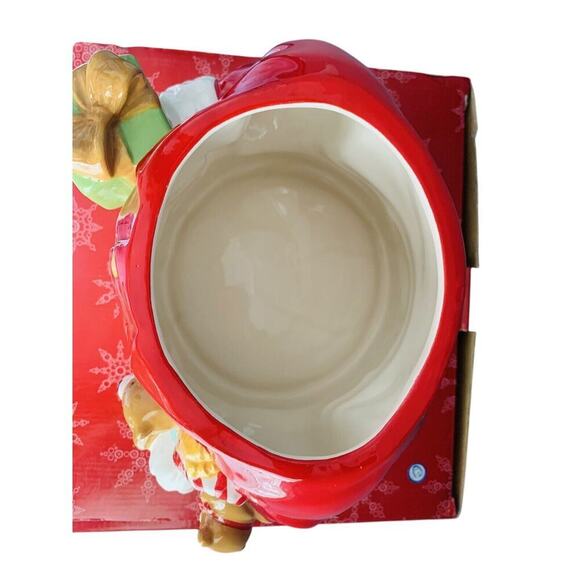 Martha Stewart 13” Santa Cookie Jar Vintage Macy’s Holiday Christmas 2011 - Picture 15 of 16